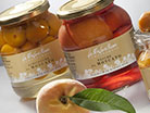 Apricots with "Piemonte" Moscto wine - Peaches with "Piemonte" Moscato wine