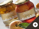 Apricots with "Piemonte" Moscto wine - Peaches with "Piemonte" Moscato wine