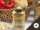 Instant polenta with porcini mushrooms - Truffled instant polenta - Instant polenta with vegetables