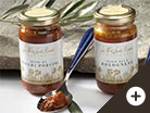 Bolognese tomato sauce - Artichoke and olive tomato sauce - Porcini mushrooms tomato sauce